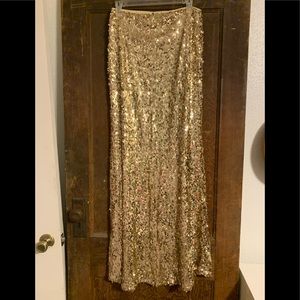 Sequin skirt